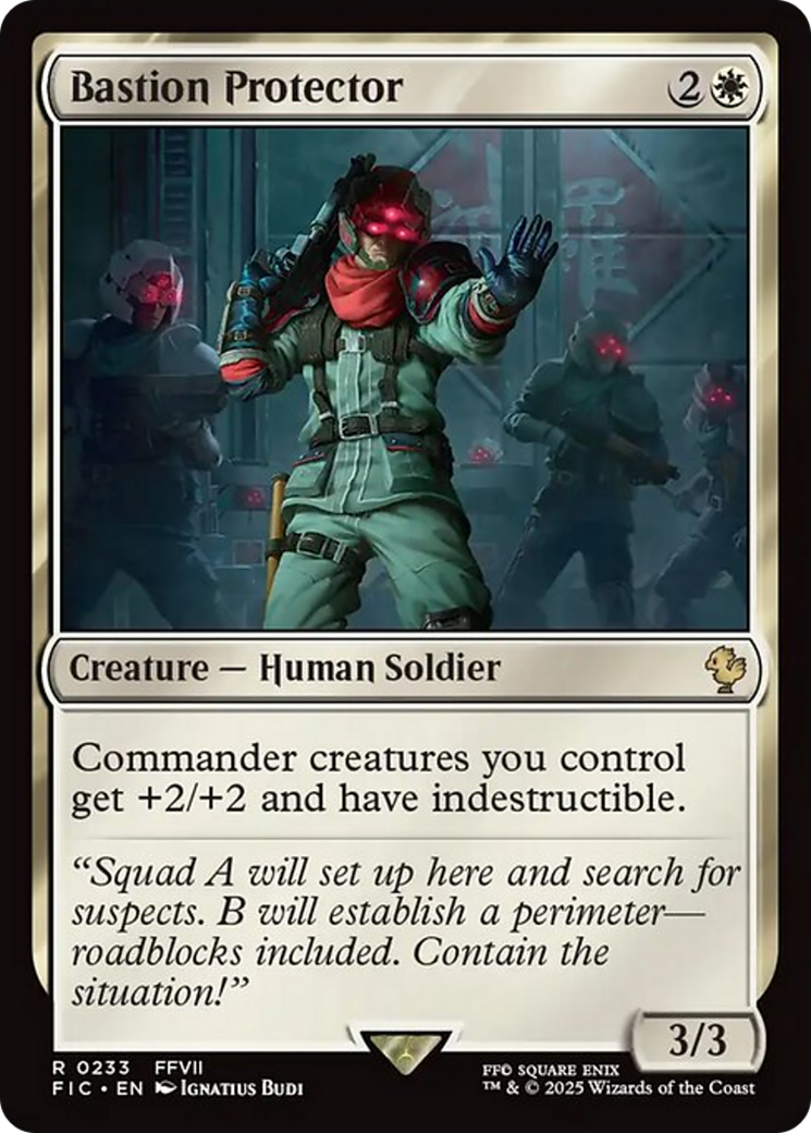 Bastion Protector [FINAL FANTASY Commander] | Magic Magpie