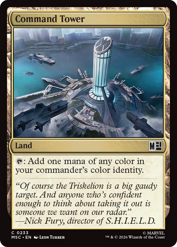 Command Tower [Marvel Super Heroes Commander] | Magic Magpie