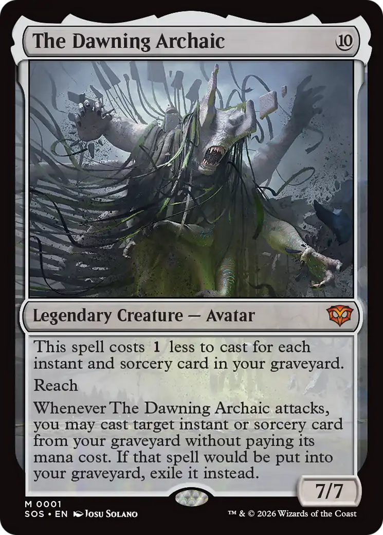 The Dawning Archaic [Secrets of Strixhaven] | Magic Magpie