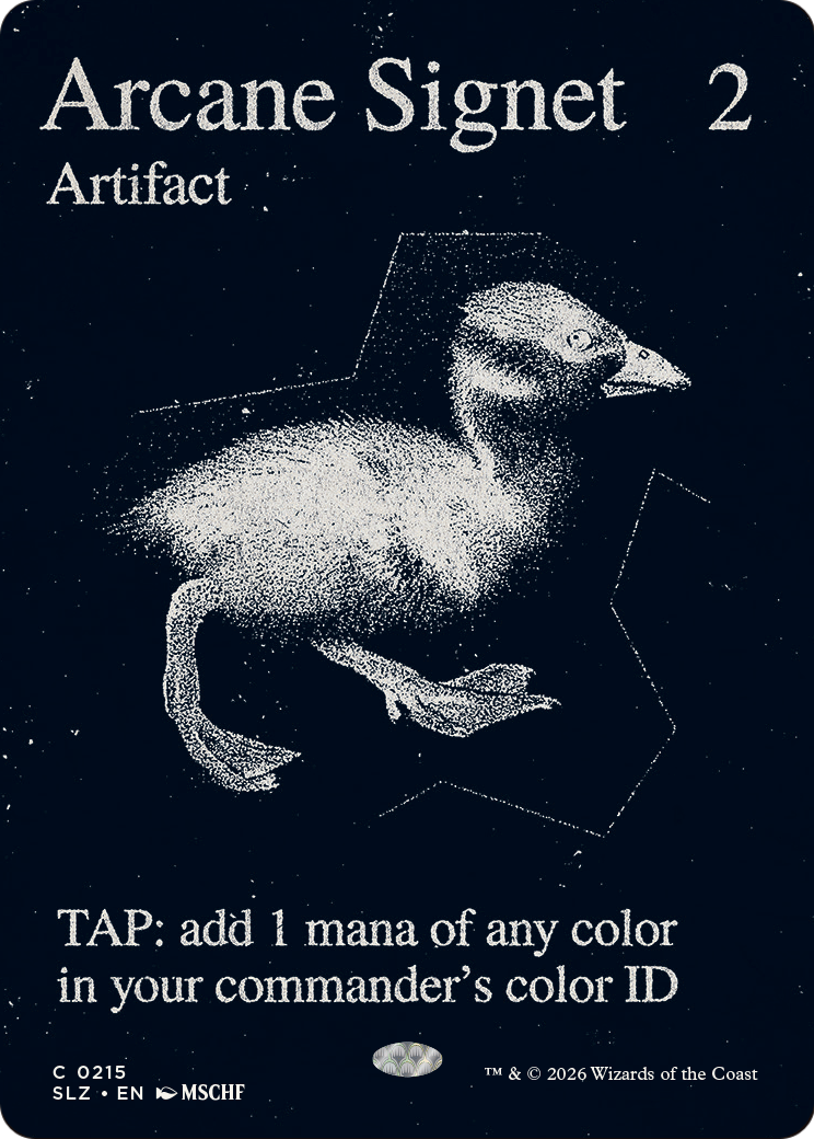 Arcane Signet (0215) [Secret Lair x MSCHF: The Zeta Set] | Magic Magpie