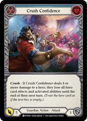 Crush Confidence (Blue) [U-WTR065] (Welcome to Rathe Unlimited)  Unlimited Rainbow Foil | Magic Magpie