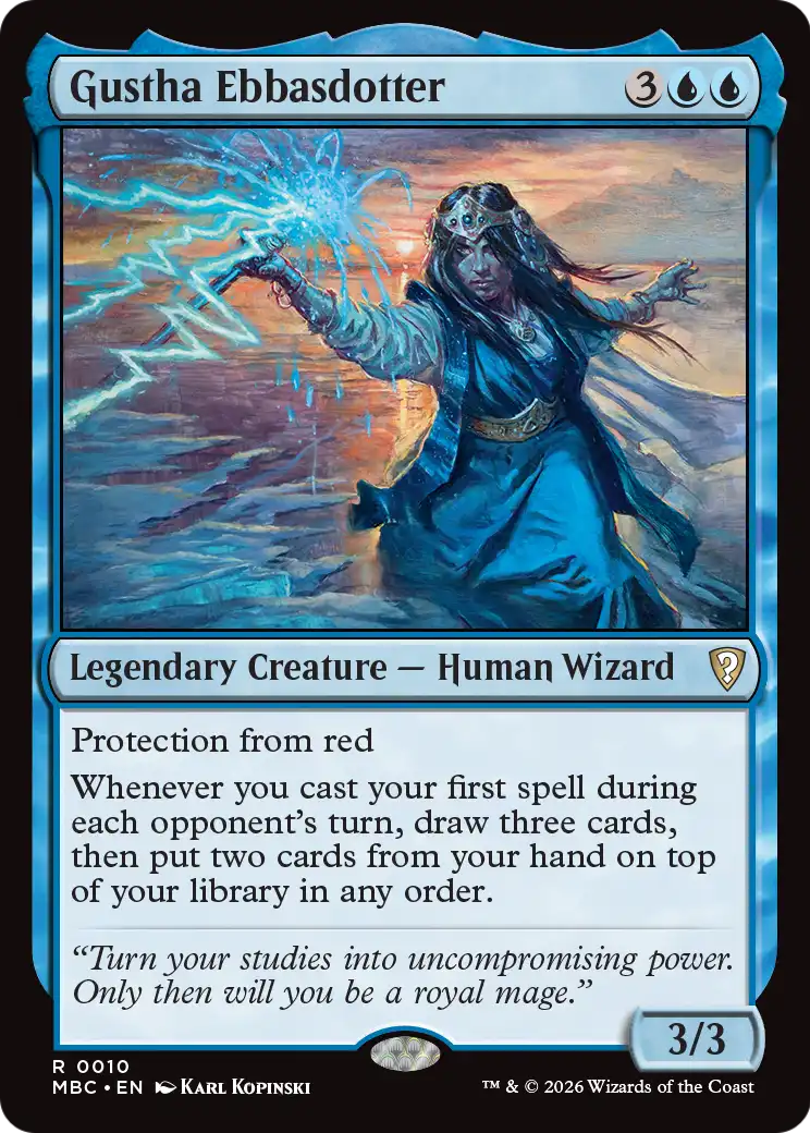 Gustha Ebbasdotter [Mystery Booster: Commander Edition] | Magic Magpie