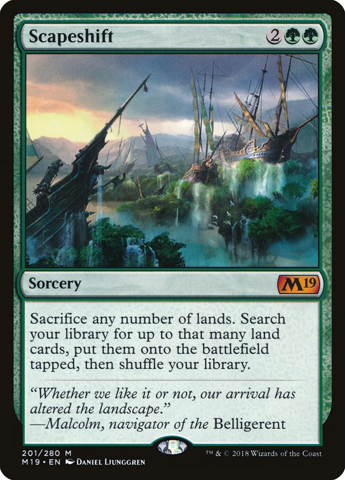 Scapeshift [Core Set 2019] | Magic Magpie