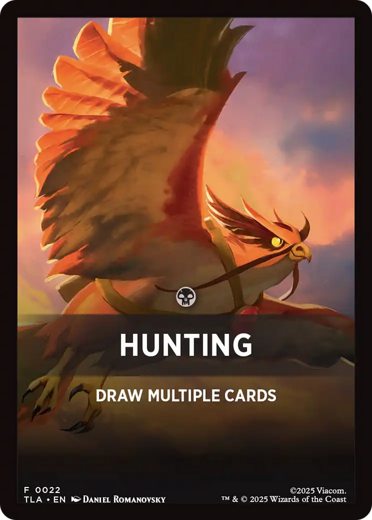 Hunting Theme Card [Avatar: The Last Airbender Tokens] | Magic Magpie