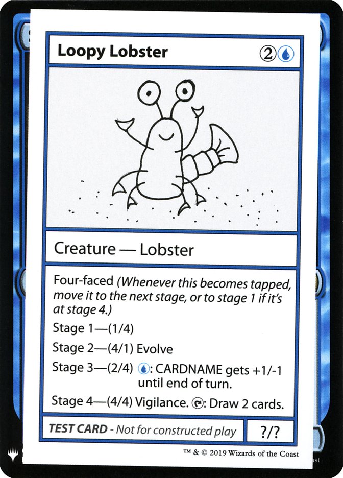 Loopy Lobster [Mystery Booster Playtest Cards] | Magic Magpie