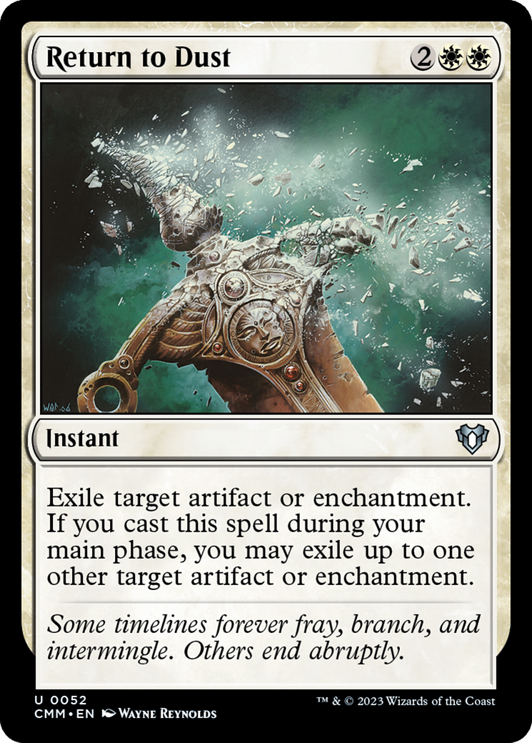 Return to Dust [Commander Masters] | Magic Magpie