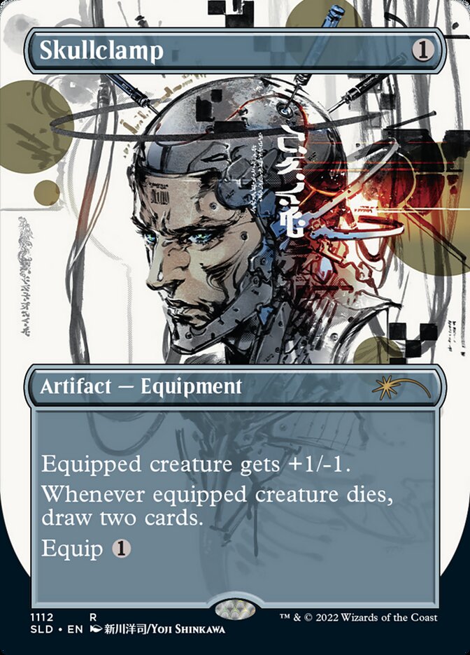 Skullclamp (Borderless) [Secret Lair Drop Series] | Magic Magpie