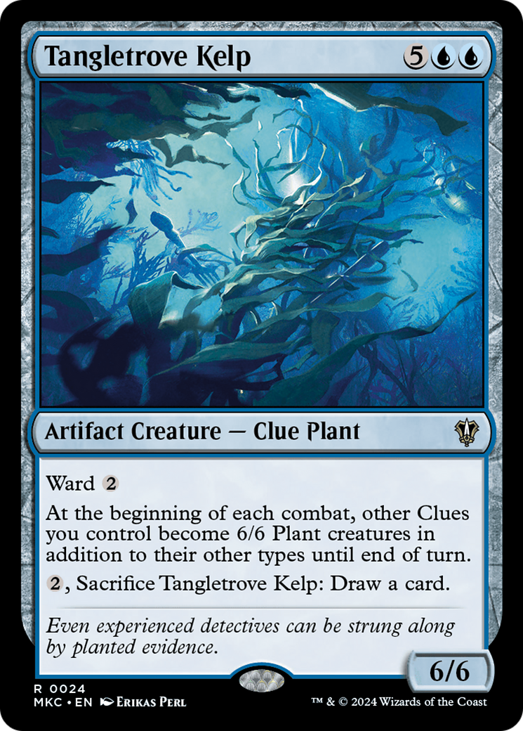 Tangletrove Kelp [Murders at Karlov Manor Commander] | Magic Magpie