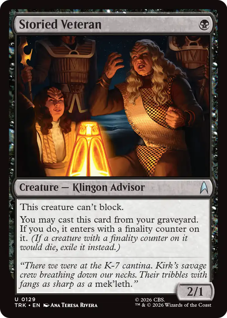 Storied Veteran [Star Trek] | Magic Magpie