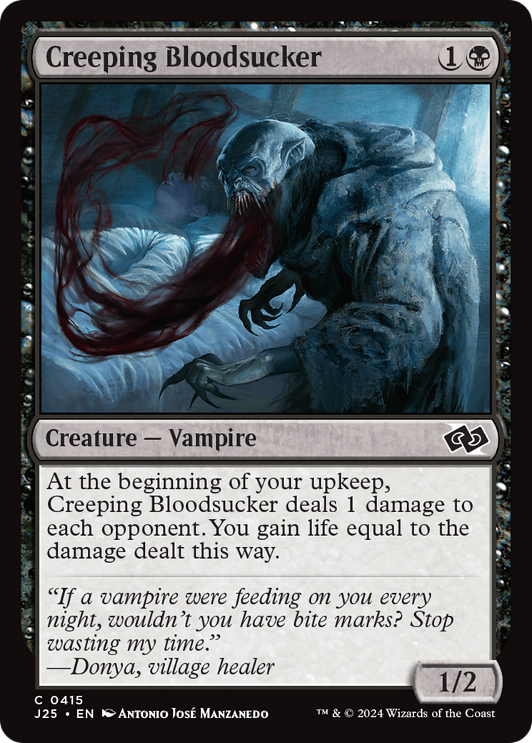 Creeping Bloodsucker [Foundations Jumpstart] | Magic Magpie