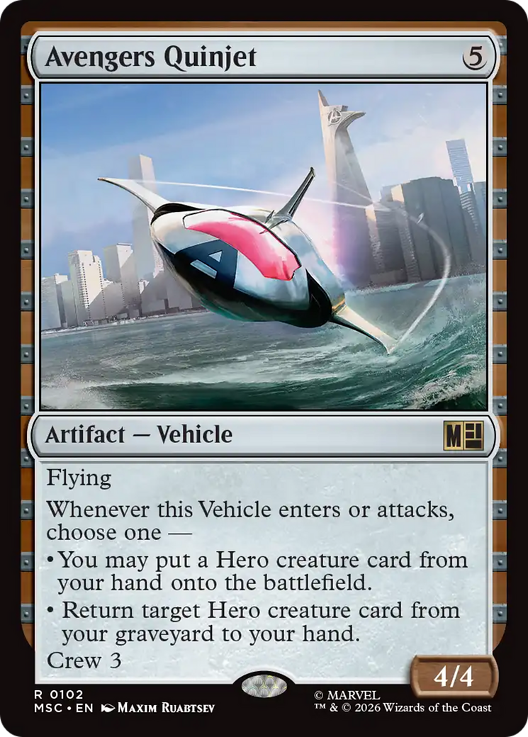 Avengers Quinjet [Marvel Super Heroes Commander] | Magic Magpie