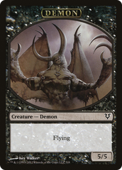 Angel // Demon Double-Sided Token [Avacyn Restored Tokens] | Magic Magpie