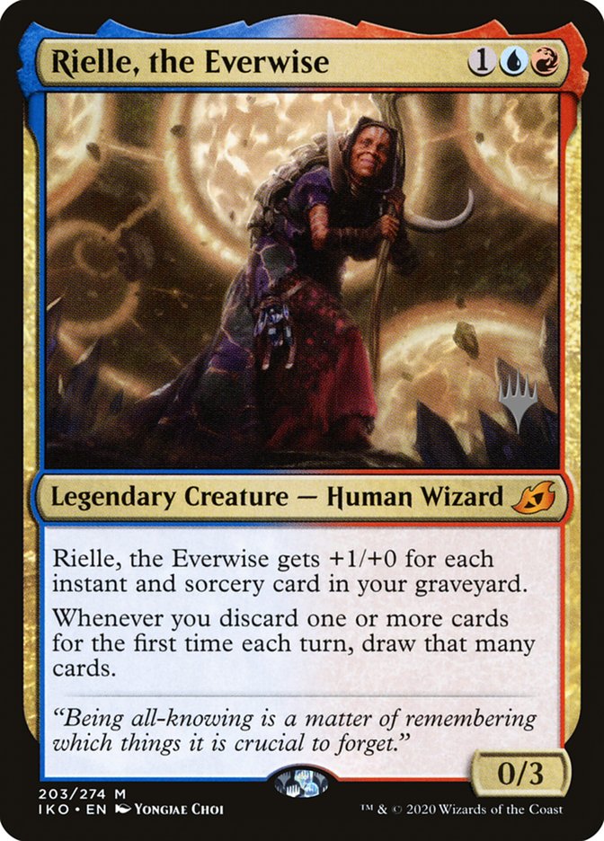 Rielle, the Everwise (Promo Pack) [Ikoria: Lair of Behemoths Promos] | Magic Magpie