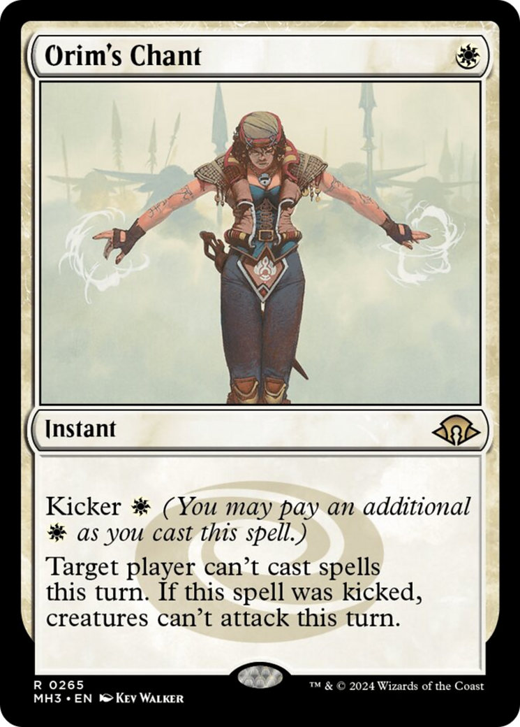 Orim's Chant [Modern Horizons 3] | Magic Magpie