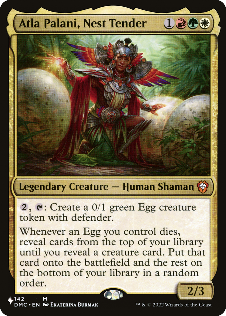 Atla Palani, Nest Tender (DMC) [The List] | Magic Magpie