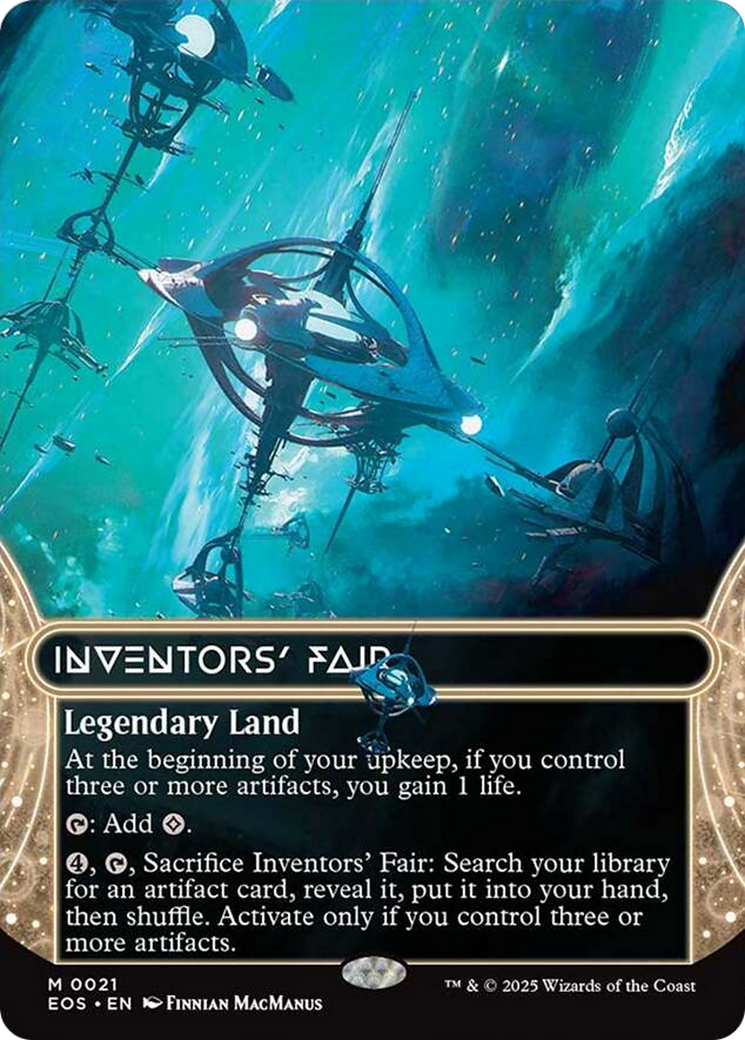 Inventors' Fair (0021) (Borderless) [Edge of Eternities: Stellar Sights] | Magic Magpie