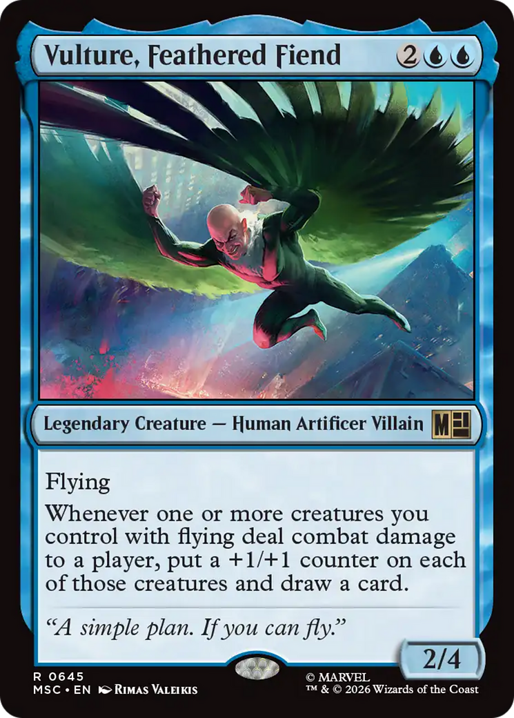 Vulture, Feathered Fiend [Marvel Super Heroes Commander] | Magic Magpie