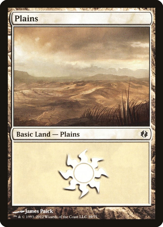 Plains (39) [Duel Decks: Venser vs. Koth] | Magic Magpie