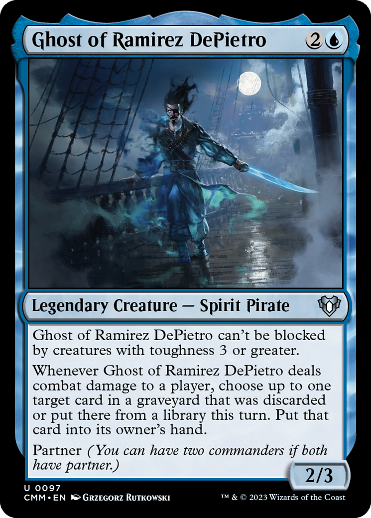 Ghost of Ramirez DePietro [Commander Masters] | Magic Magpie