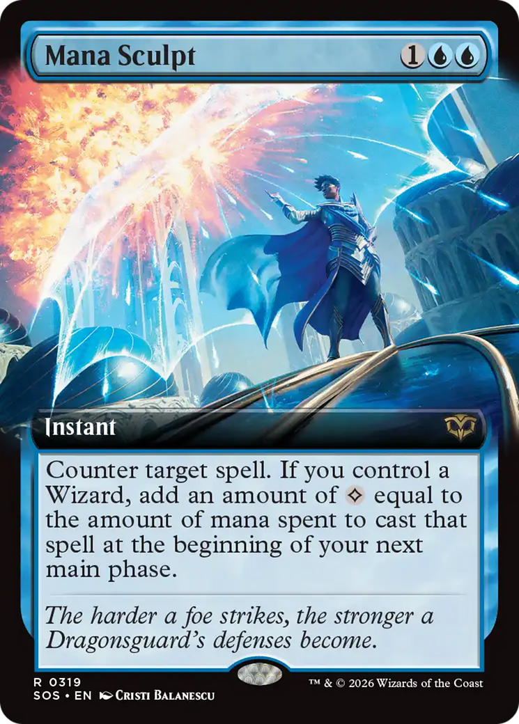 Mana Sculpt (Extended Art) [Secrets of Strixhaven] | Magic Magpie