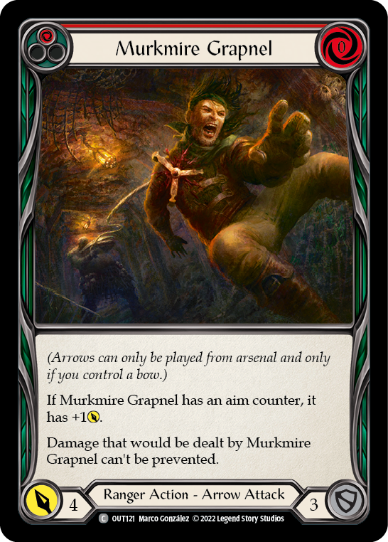 Murkmire Grapnel (Red) [OUT121] (Outsiders) | Magic Magpie