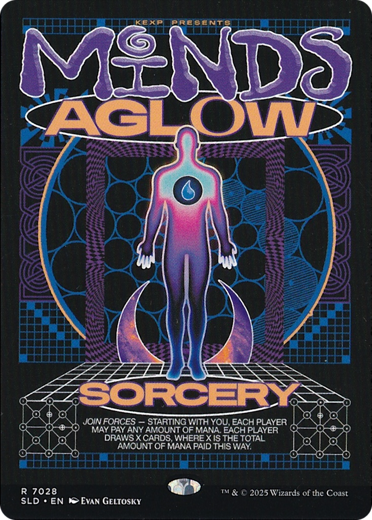 Minds Aglow (Rainbow Foil) [Secret Lair Drop Series] | Magic Magpie