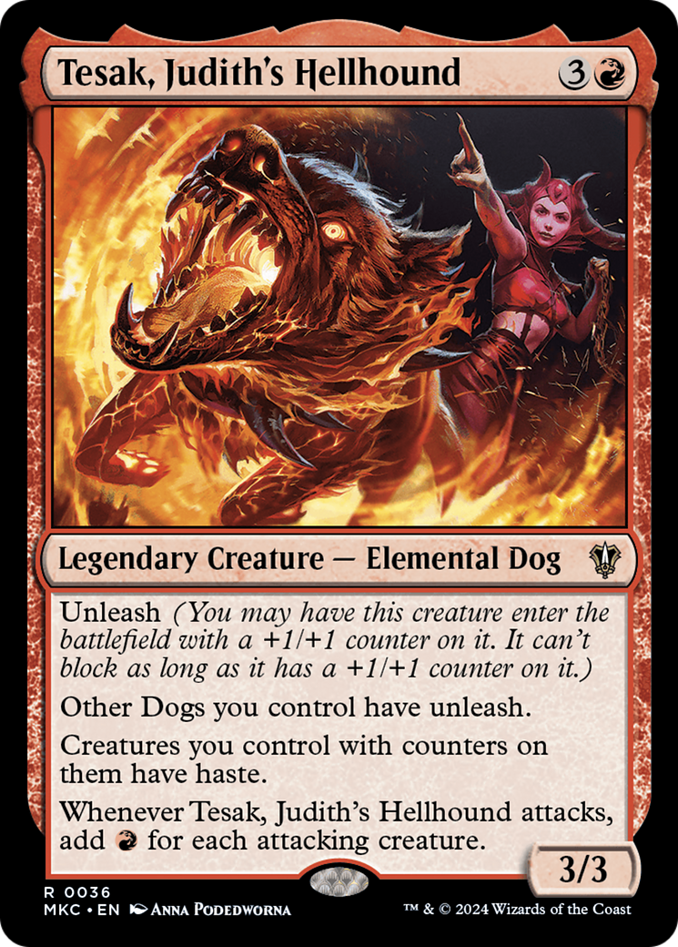 Tesak, Judith's Hellhound [Murders at Karlov Manor Commander] | Magic Magpie