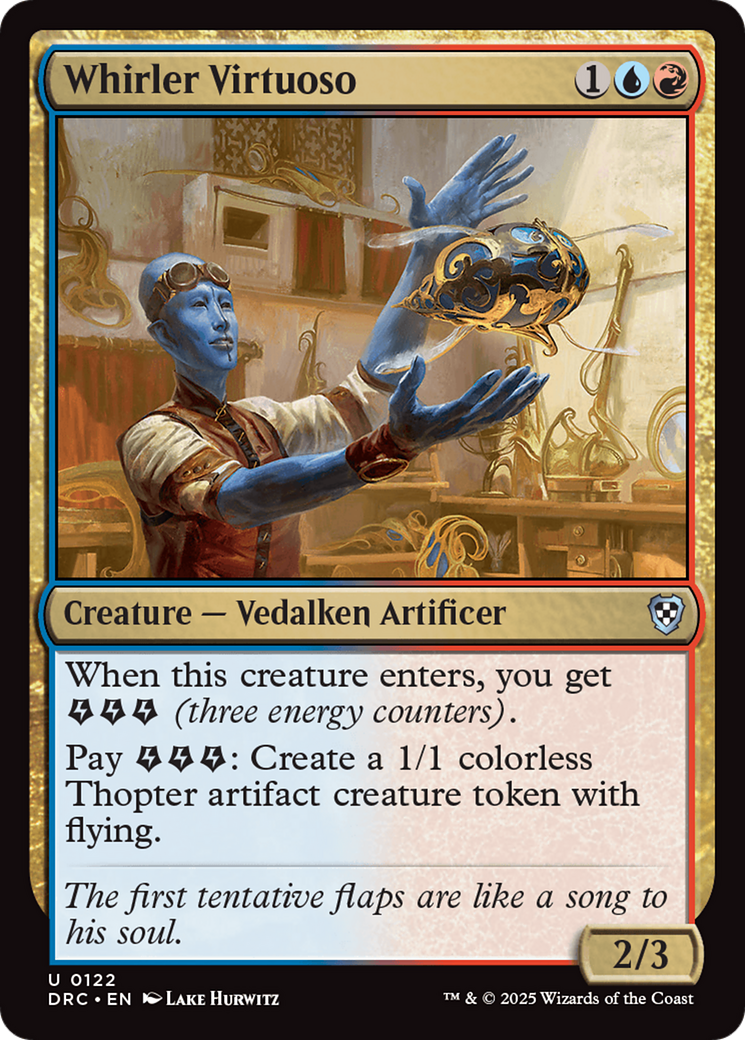 Whirler Virtuoso [Aetherdrift Commander] | Magic Magpie