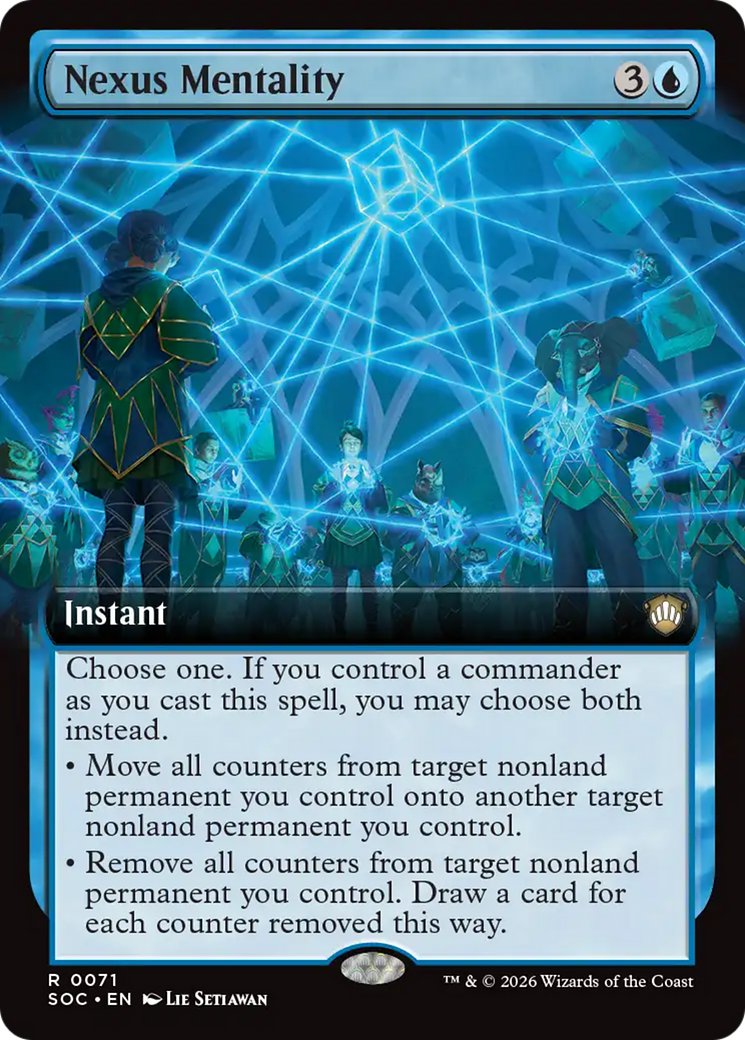 Nexus Mentality (Extended Art) [Secrets of Strixhaven Commander] | Magic Magpie