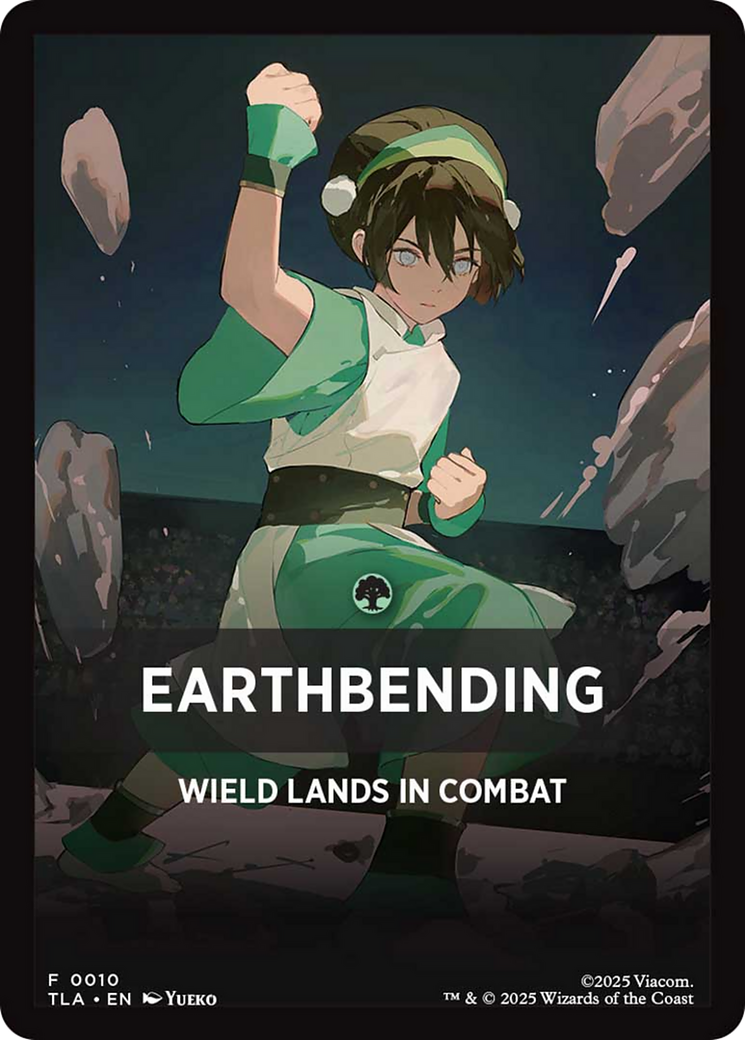 Earthbending Theme Card [Avatar: The Last Airbender] | Magic Magpie