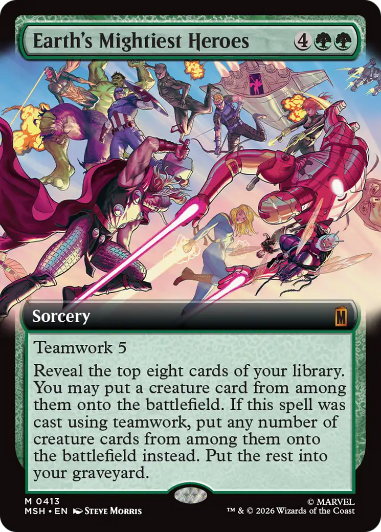 Earth's Mightiest Heroes (Extended Art) [Marvel Super Heroes] | Magic Magpie