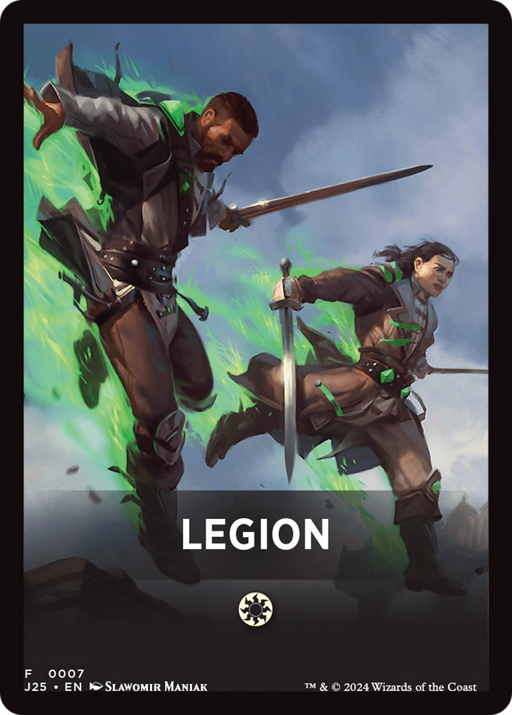 Legion Theme Card [Foundations Jumpstart Front Cards] | Magic Magpie