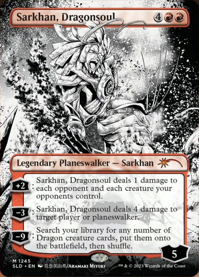 Sarkhan, Dragonsoul (Borderless) [Secret Lair Drop Series] | Magic Magpie