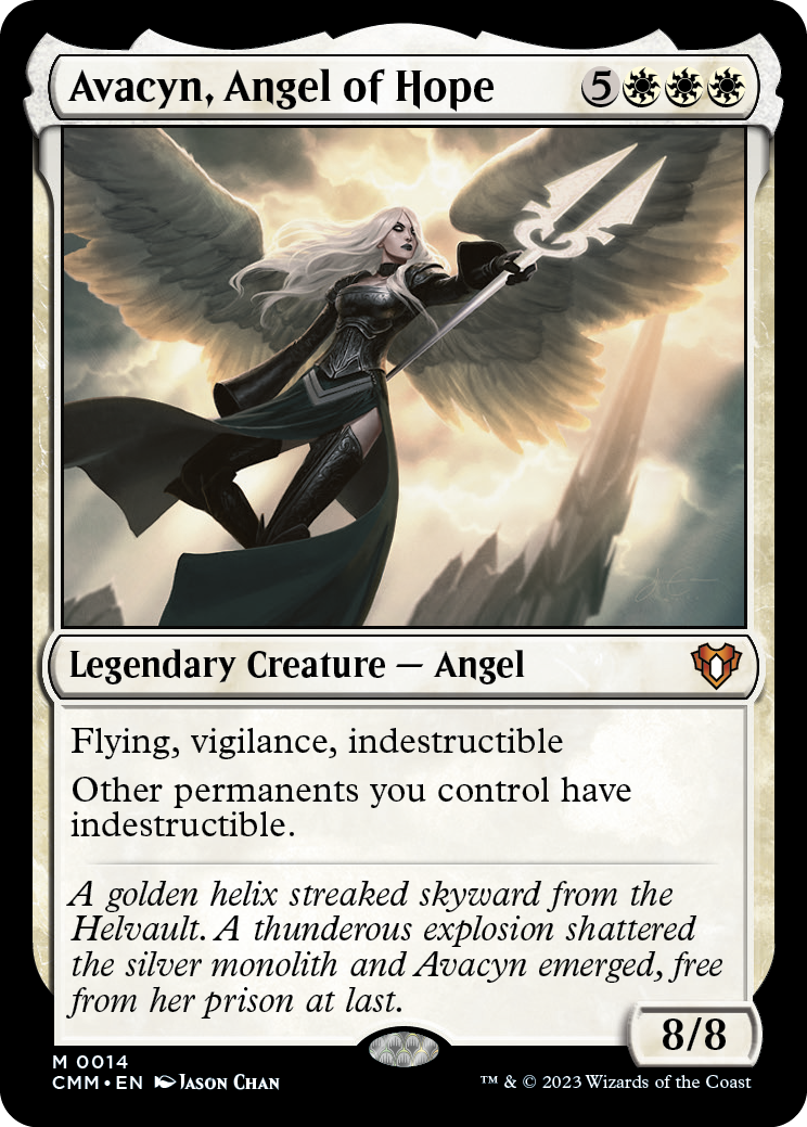 Avacyn, Angel of Hope [Commander Masters] | Magic Magpie