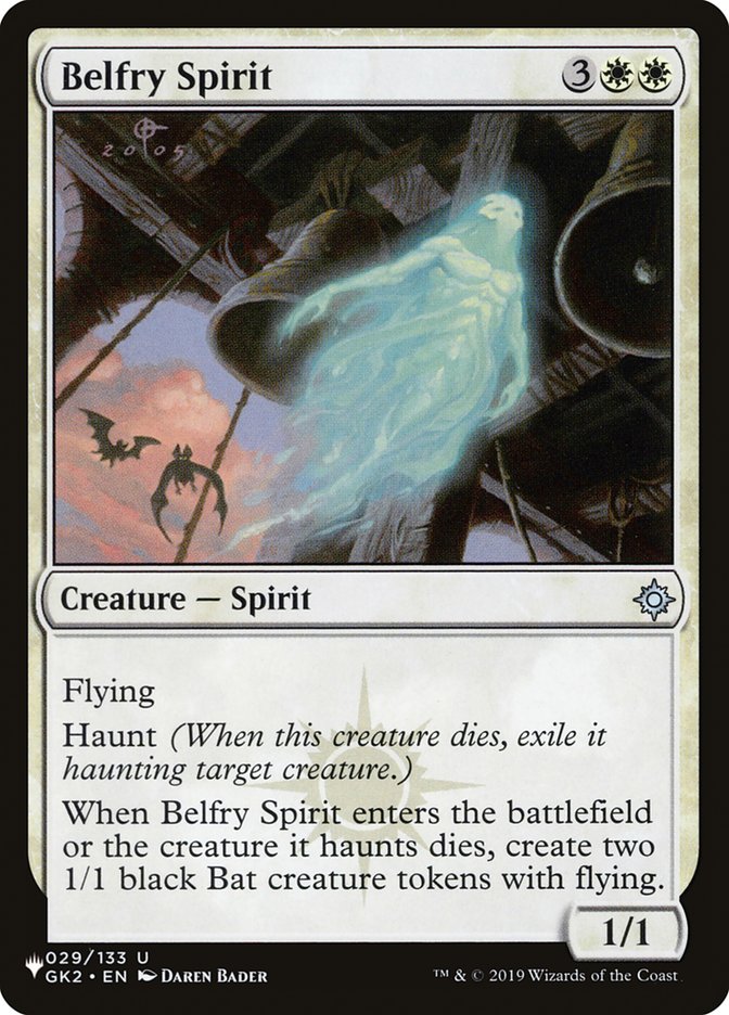 Belfry Spirit [The List] | Magic Magpie