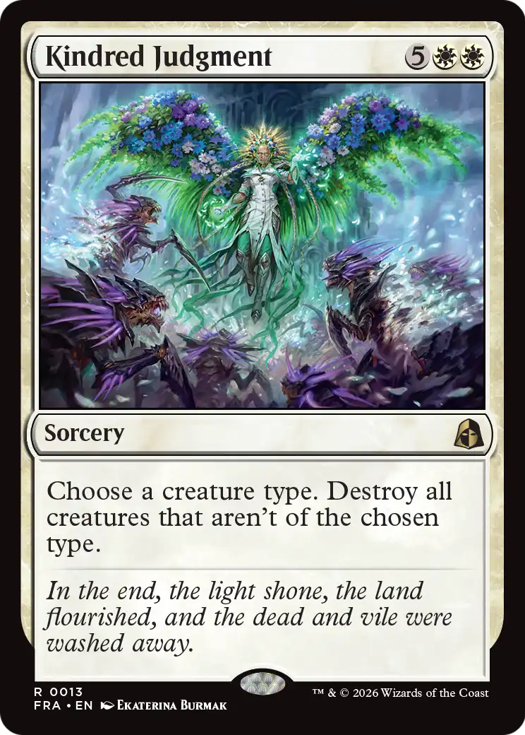 Kindred Judgment [Reality Fracture] | Magic Magpie