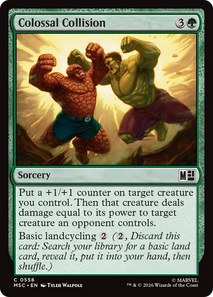 Colossal Collision [Marvel Super Heroes Commander] | Magic Magpie