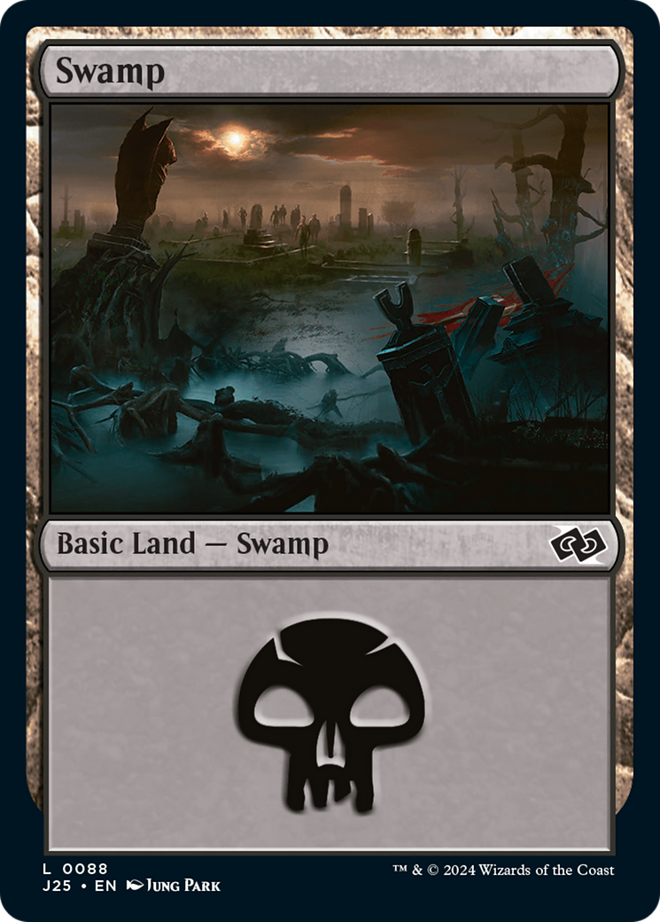 Swamp (88) [Foundations Jumpstart] | Magic Magpie