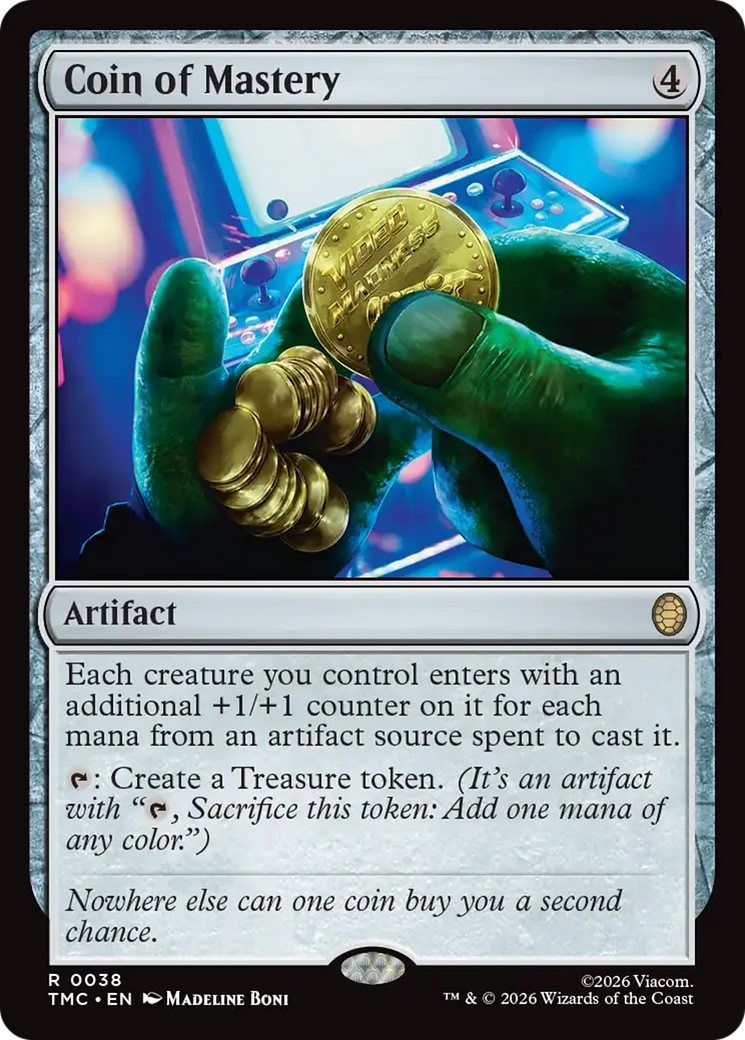 Coin of Mastery [Teenage Mutant Ninja Turtles Commander] | Magic Magpie