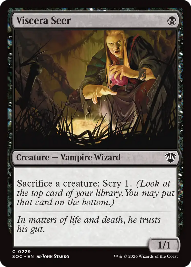 Viscera Seer [Secrets of Strixhaven Commander] | Magic Magpie