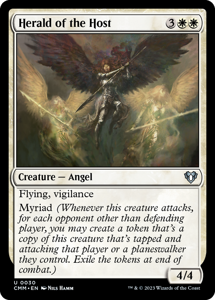 Herald of the Host [Commander Masters] | Magic Magpie