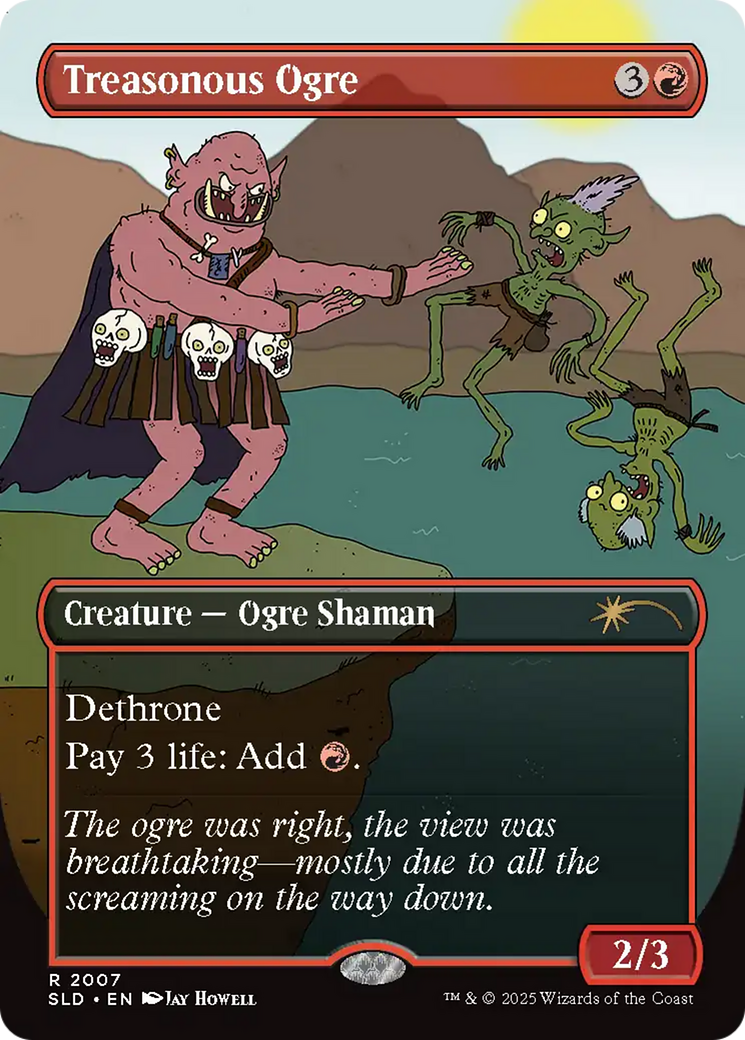 Treasonous Ogre [Secret Lair Drop Series] | Magic Magpie