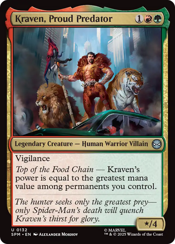 Kraven, Proud Predator [Marvel's Spider-Man] | Magic Magpie
