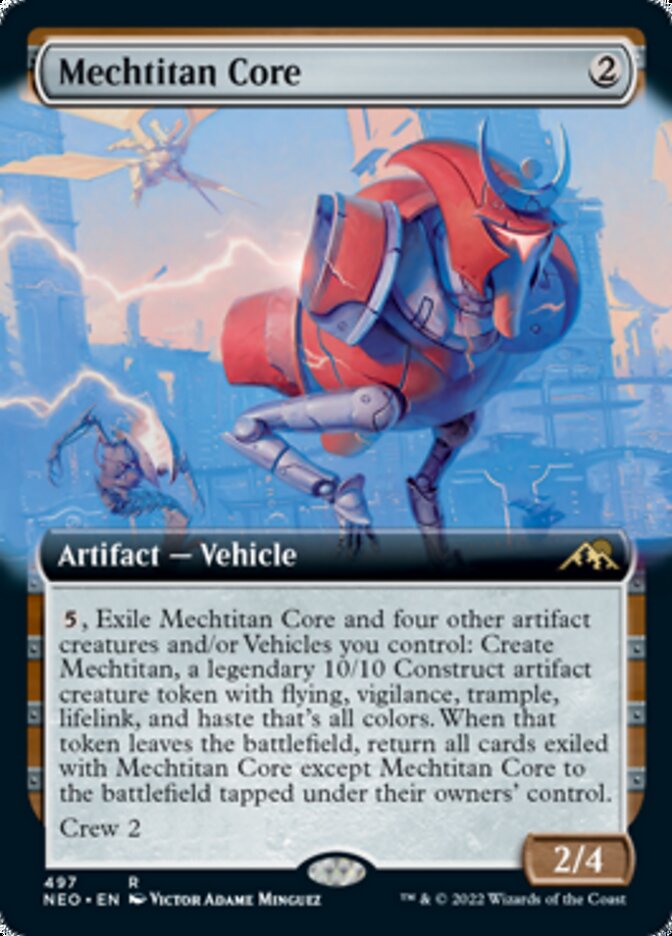 Mechtitan Core (Extended Art) [Kamigawa: Neon Dynasty] | Magic Magpie