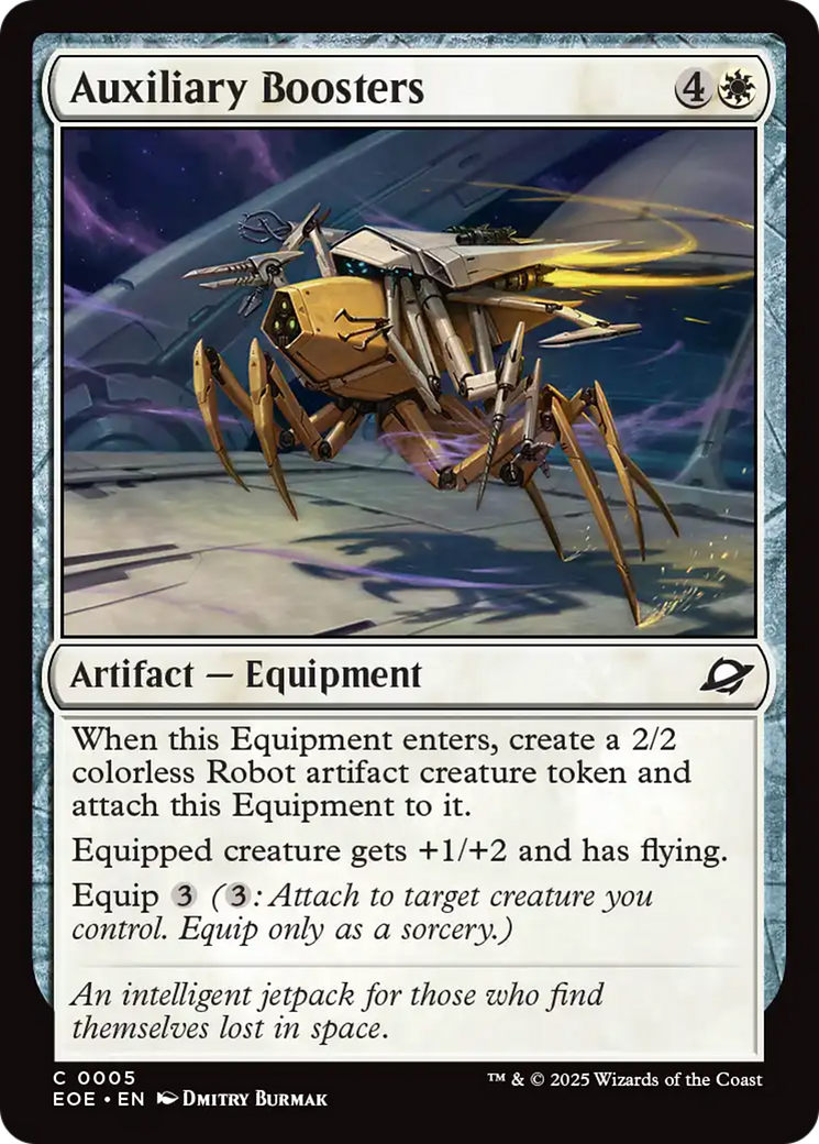 Auxiliary Boosters [Edge of Eternities] | Magic Magpie