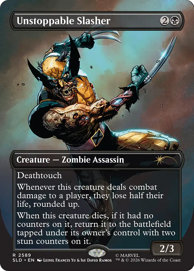 Unstoppable Slasher [Secret Lair Drop Series] | Magic Magpie
