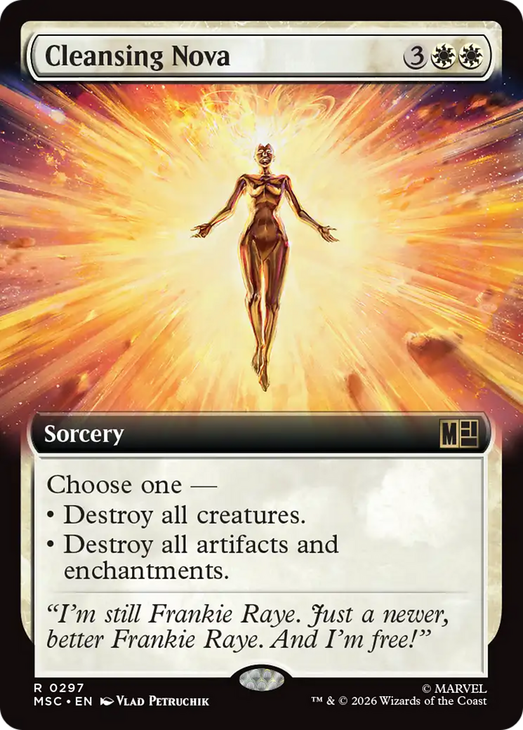 Cleansing Nova (Extended Art) [Marvel Super Heroes Commander] | Magic Magpie