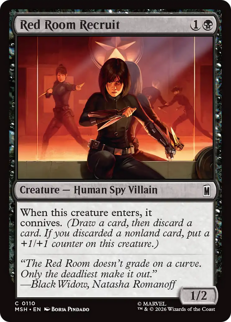 Red Room Recruit [Marvel Super Heroes] | Magic Magpie