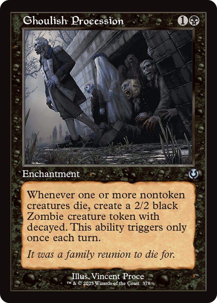 Ghoulish Procession (Retro Frame) [Innistrad Remastered] | Magic Magpie