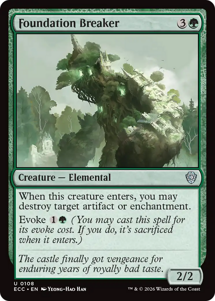 Foundation Breaker [Lorwyn Eclipsed Commander] | Magic Magpie